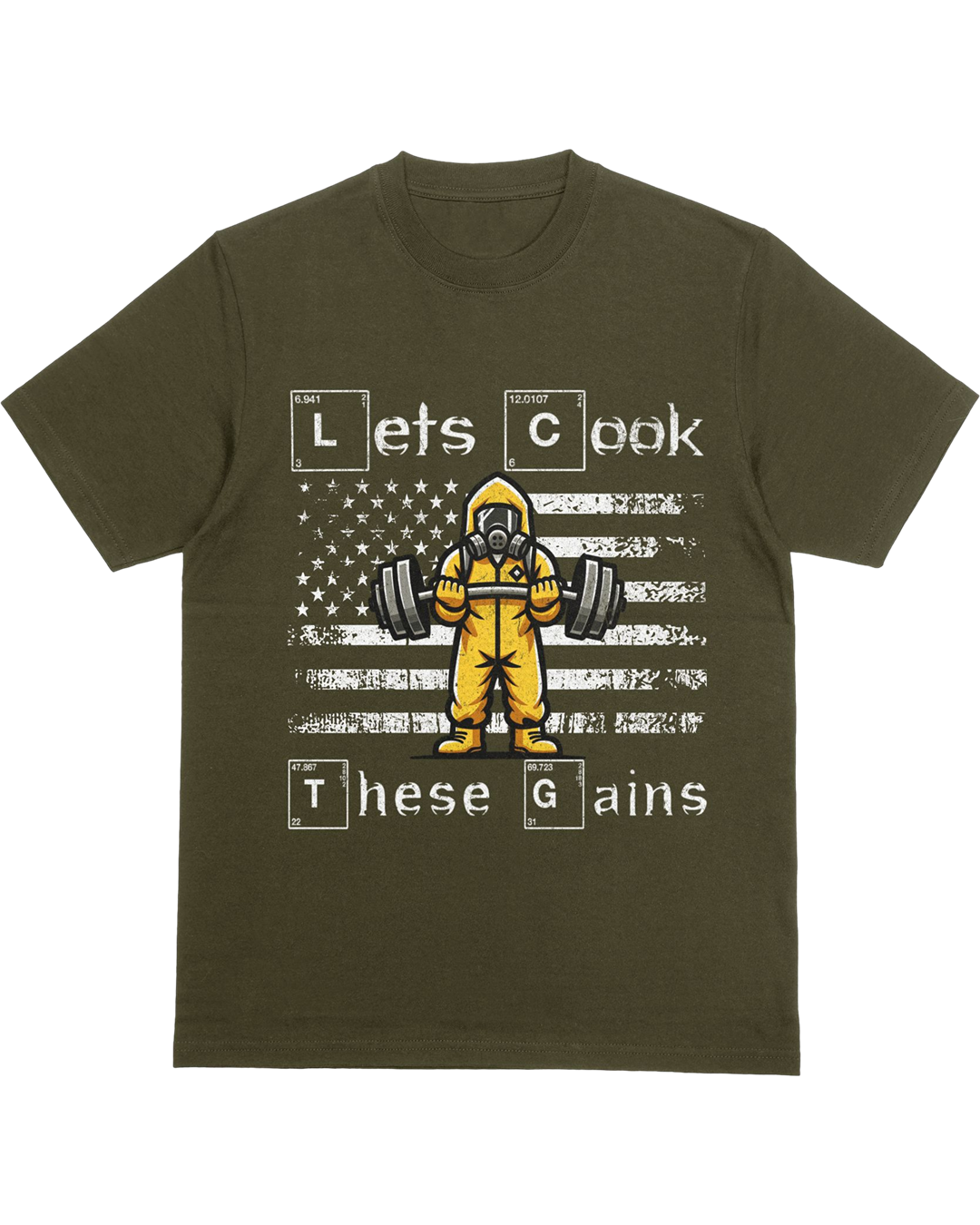 Let’s Cook These Gains | Hazmat Lifter Tee