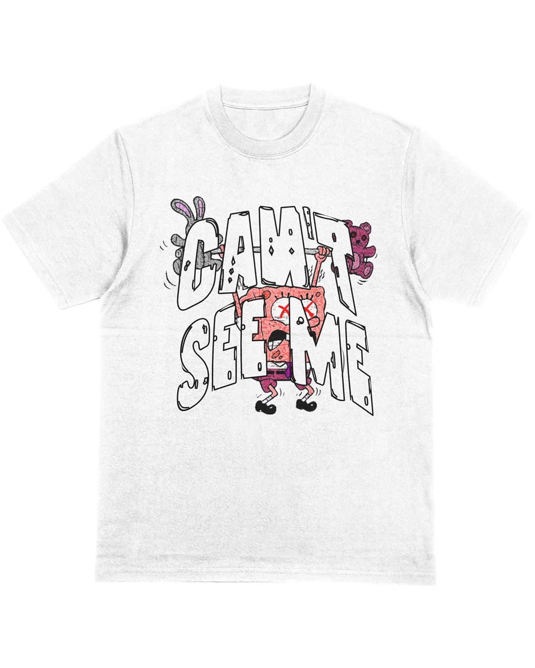 Can’t See Me Workout Tee – Built for Jellyfish Dodging & PR Crushing