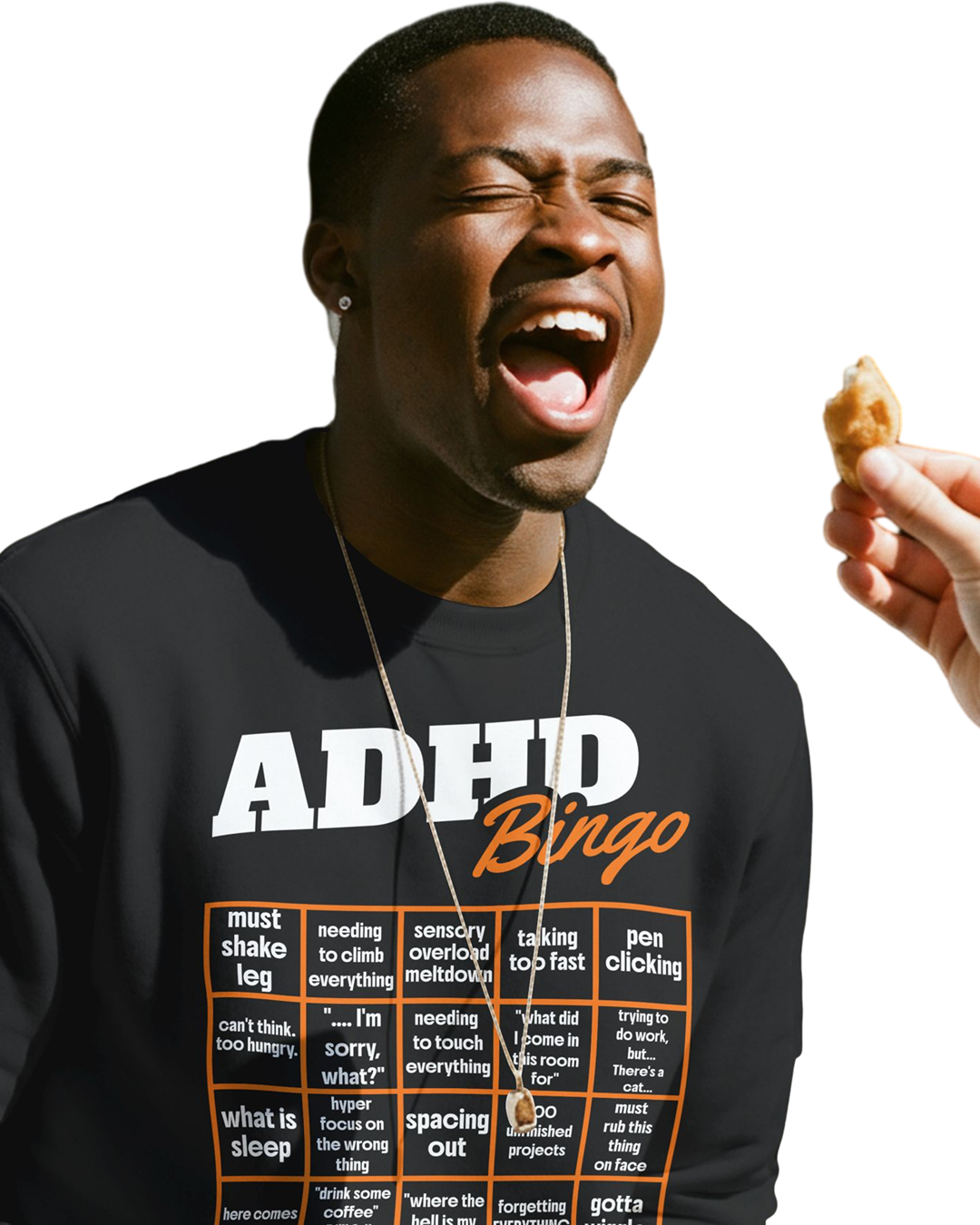 Funny ADHD Bingo T-Shirt – Mental Health Humor Tee