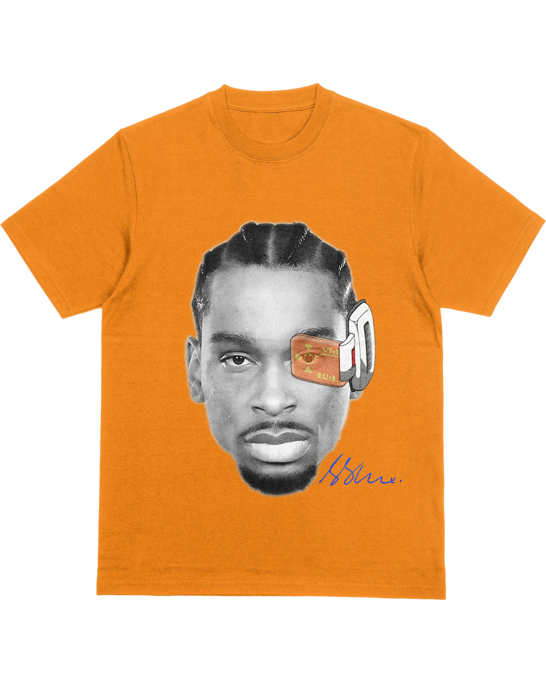 SGA Big Face Graphic T-Shirt – Power Level Scouter Style Tee for Streetwear Fans