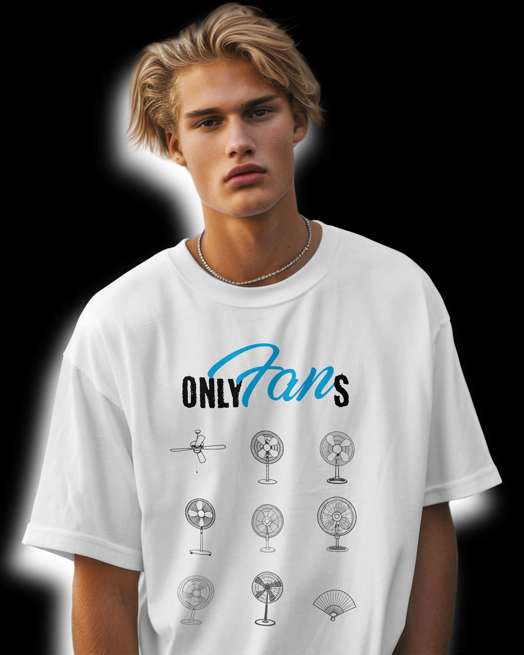 Only Fans (But Literally) – Funny Fan Graphic T-Shirt - Only Fans Shirt - Meme Shirt
