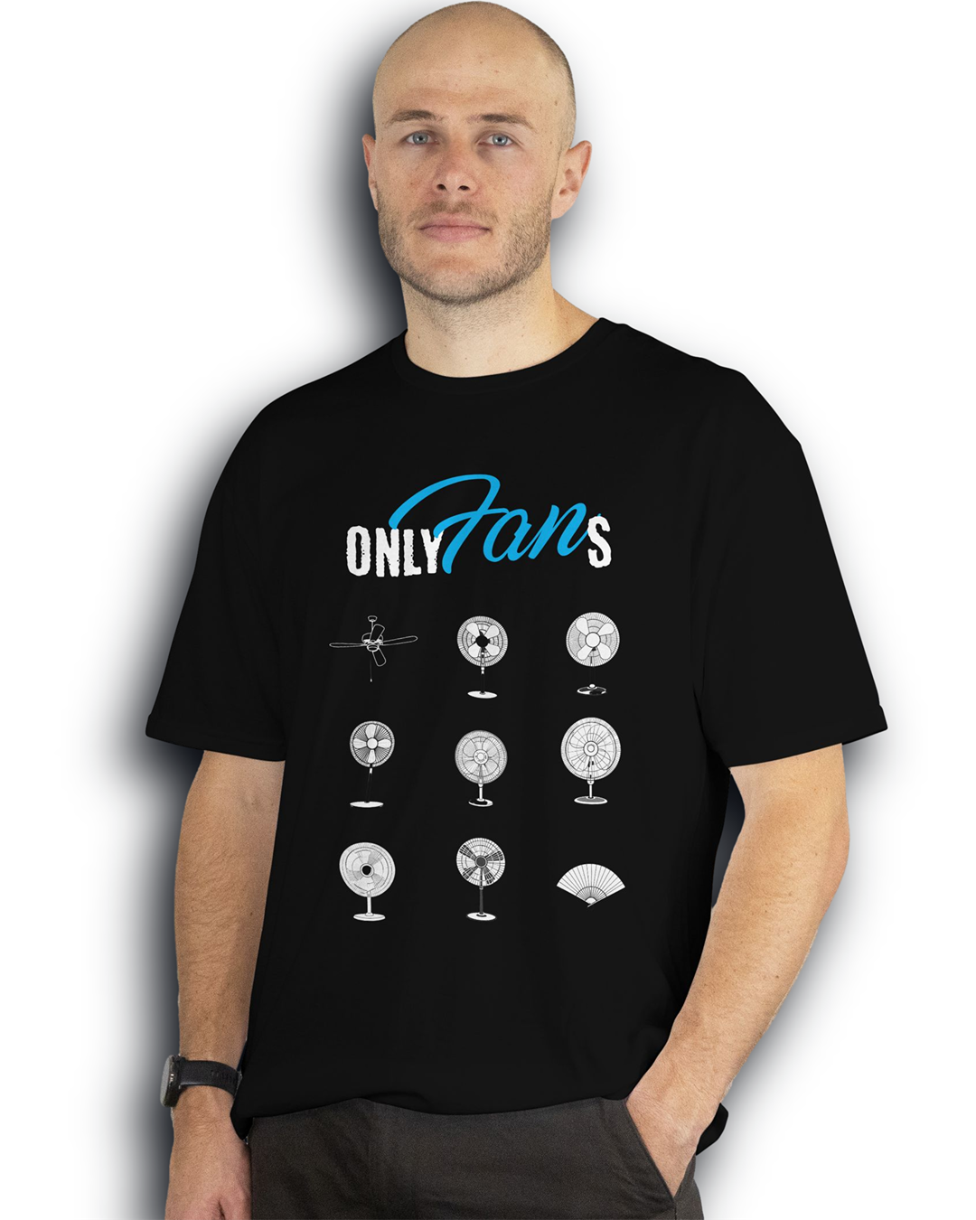 Only Fans (But Literally) – Funny Fan Graphic T-Shirt - Only Fans Shirt - Meme Shirt