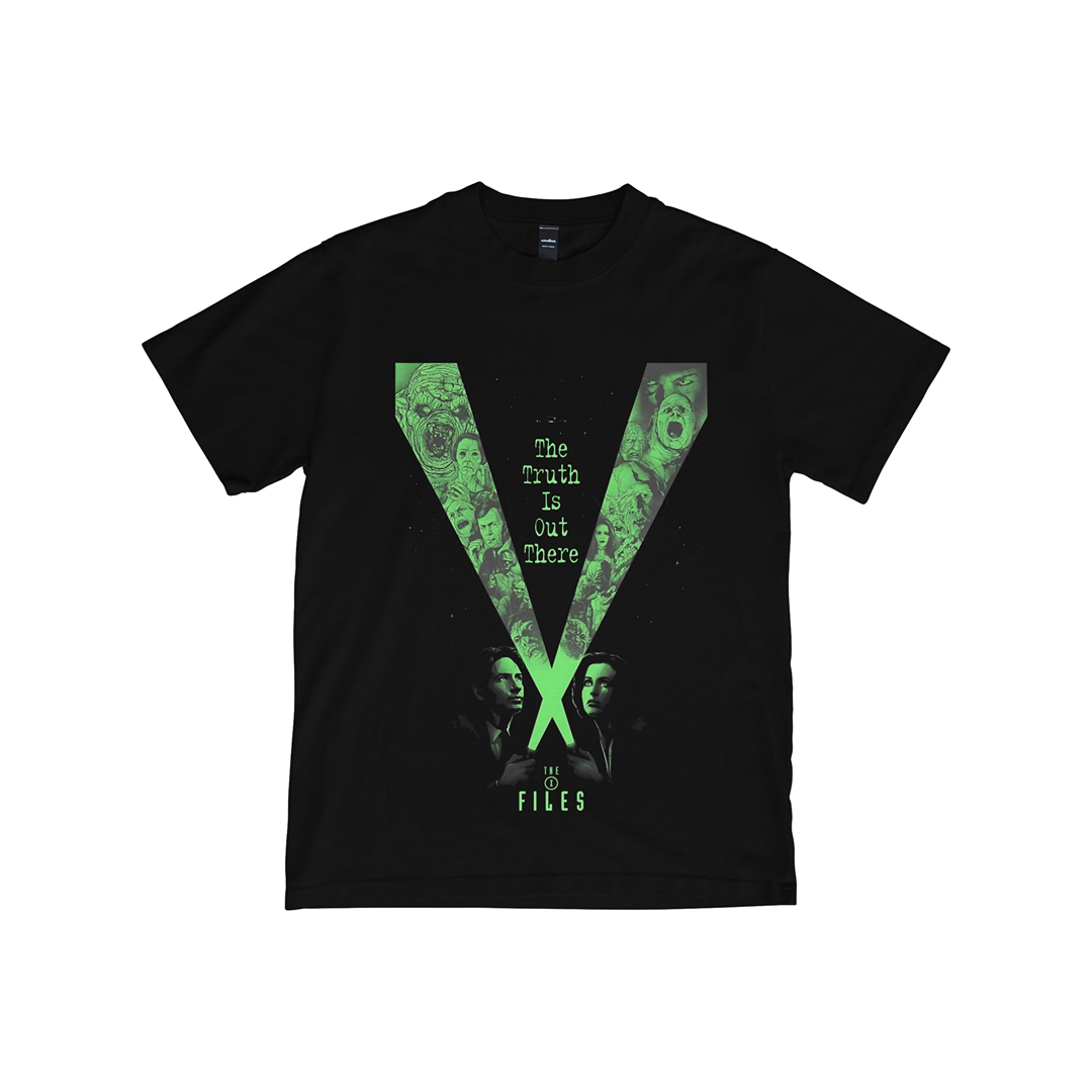 Unisex X-Files Shirt – "The Truth Is Out" UFO Conspiracy Tee