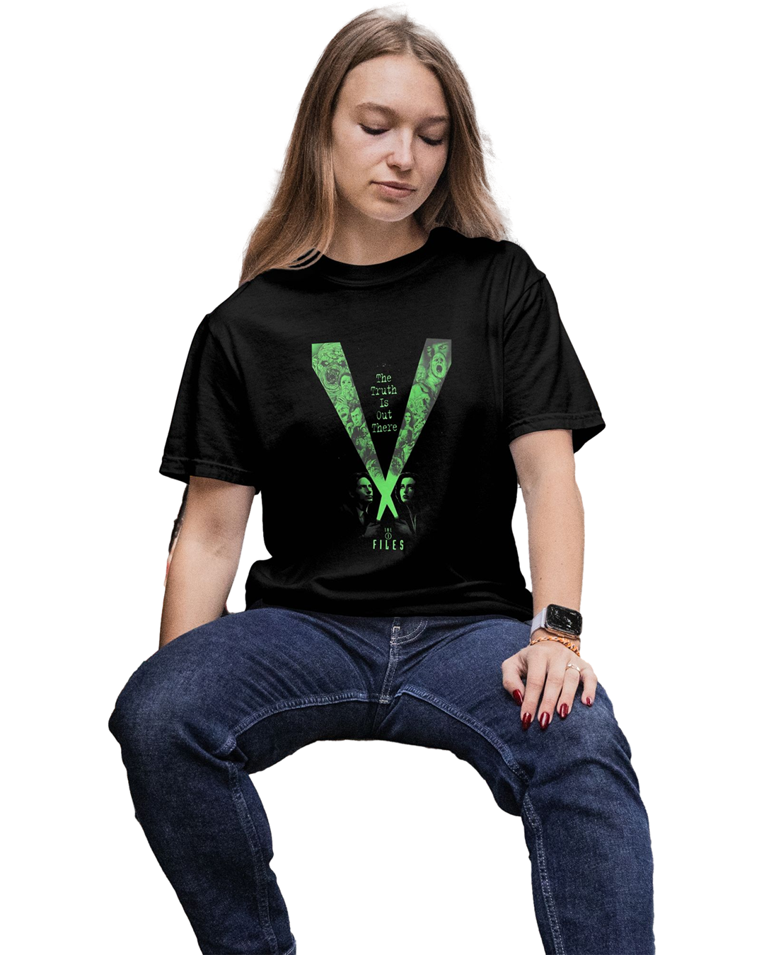 Unisex X-Files Shirt – "The Truth Is Out" UFO Conspiracy Tee