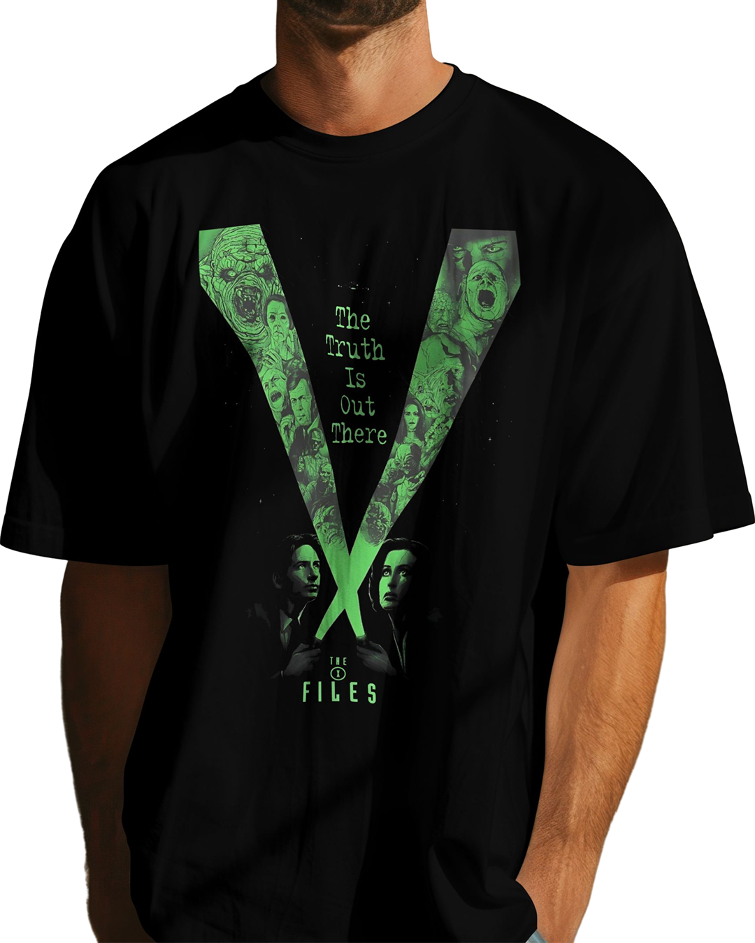 Unisex X-Files Shirt – "The Truth Is Out" UFO Conspiracy Tee