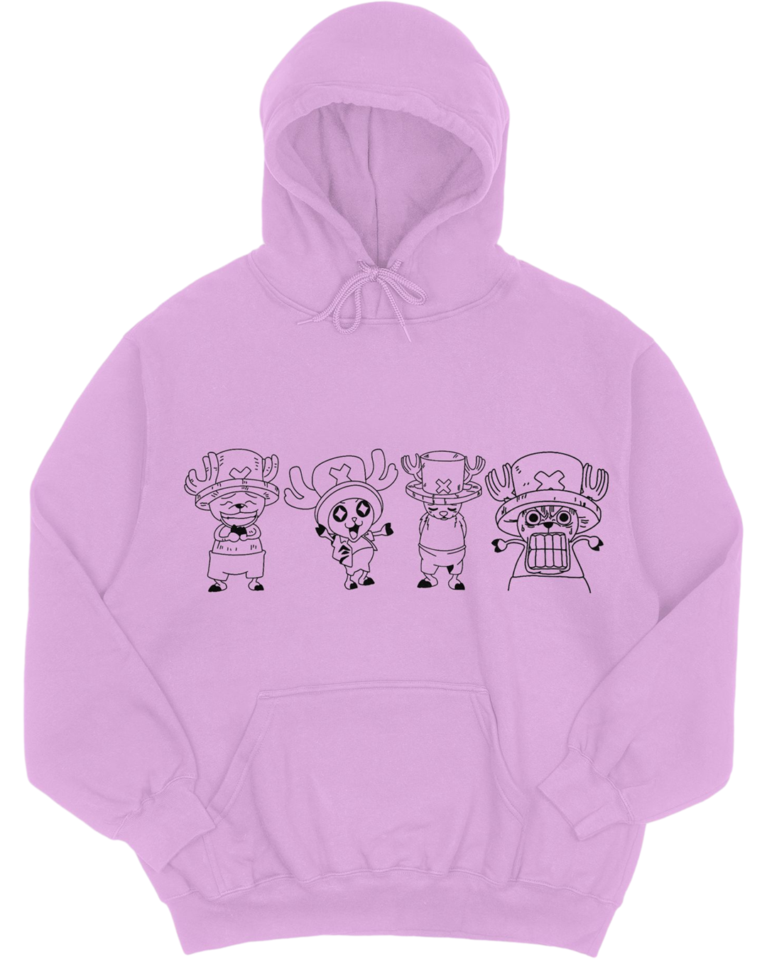 Tony Tony Chopper Hoodie โ 4 Moods Hoodie โ Unisex Anime Streetwear