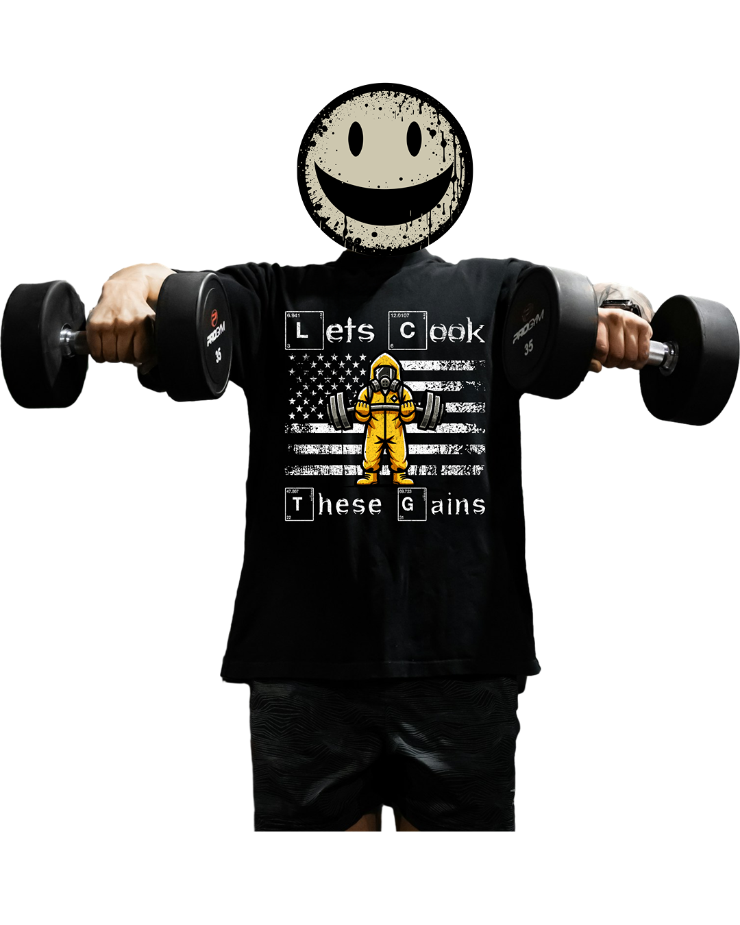 Let’s Cook These Gains | Hazmat Lifter Tee