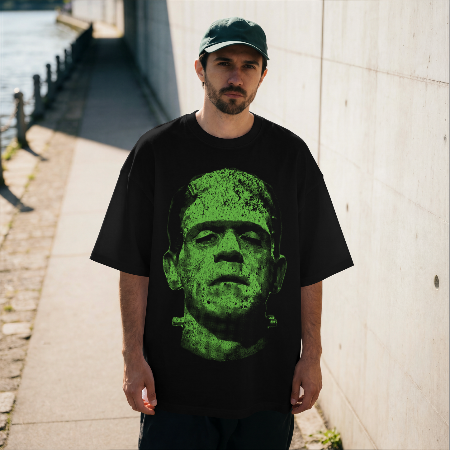Lab Monster Oversized Graphic Tee