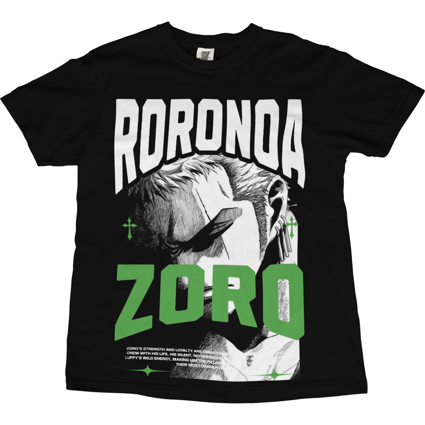 3 Sword Style Oversized Graphic Tee