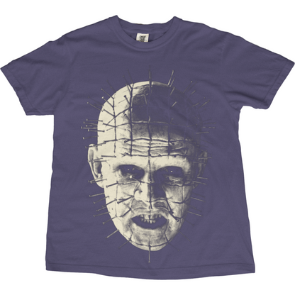 Pinhead Horror Oversized Graphic Tee W/Off-White Ink