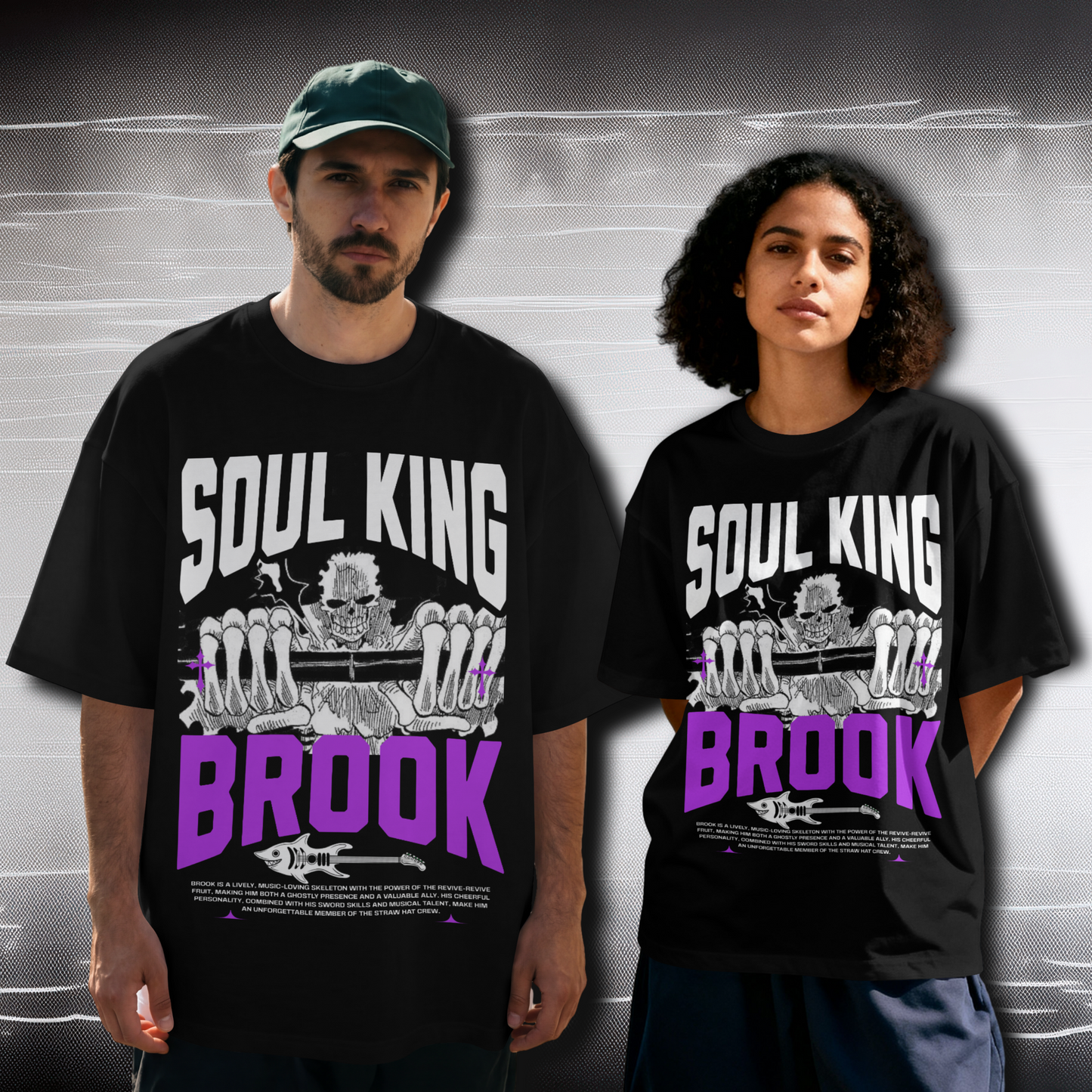 Soul King Oversized Graphic Tee