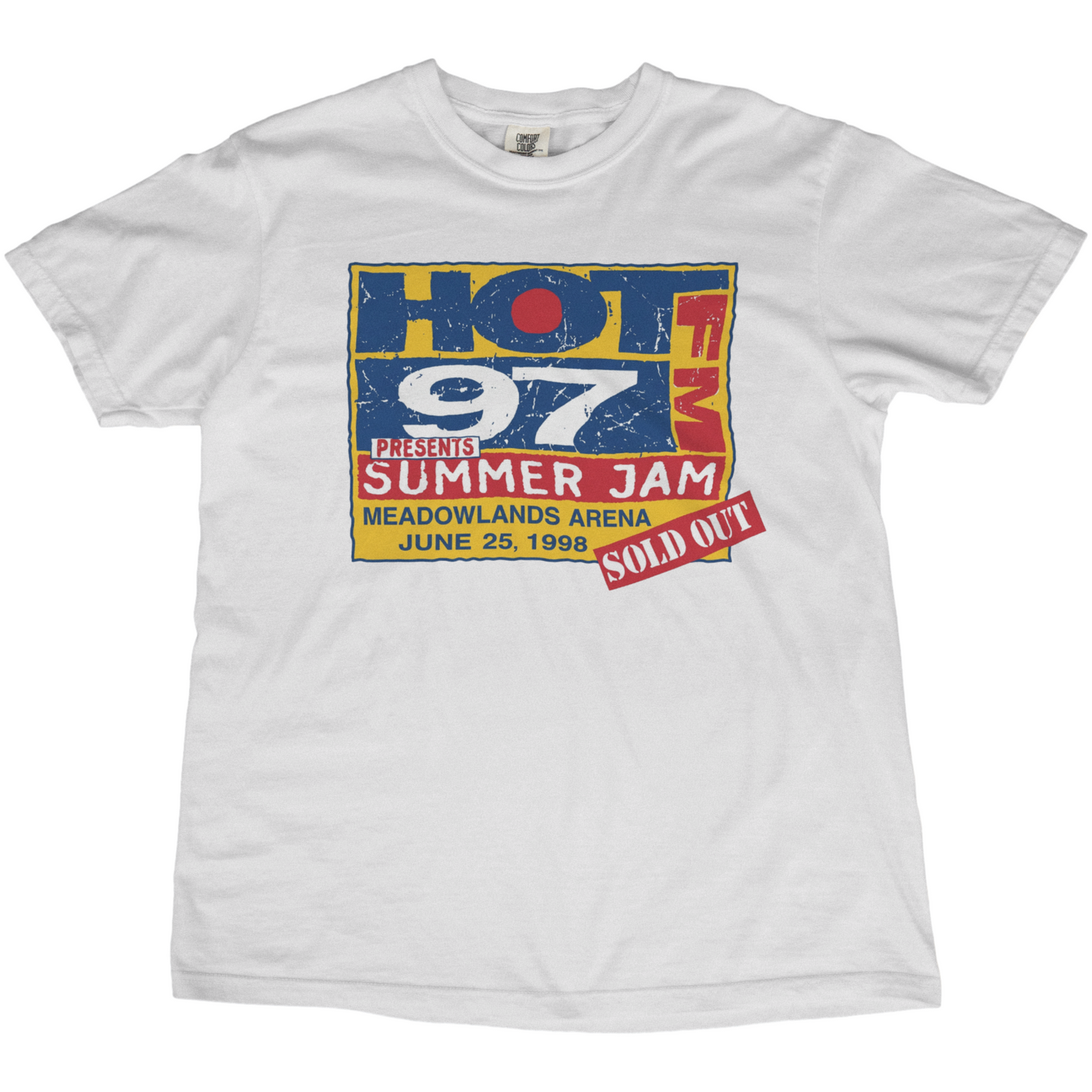 Double Sided Hot 97 Summer Jam 1998 Bootleg Tee
