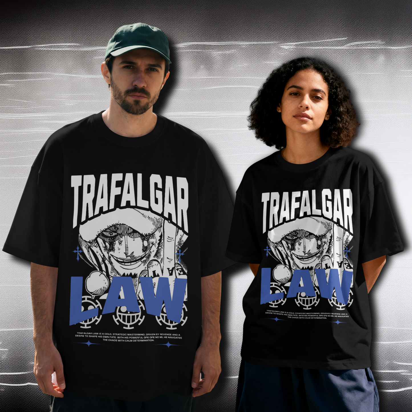 Law Oversized Graphic Tee