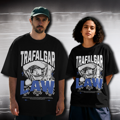 Law Oversized Graphic Tee