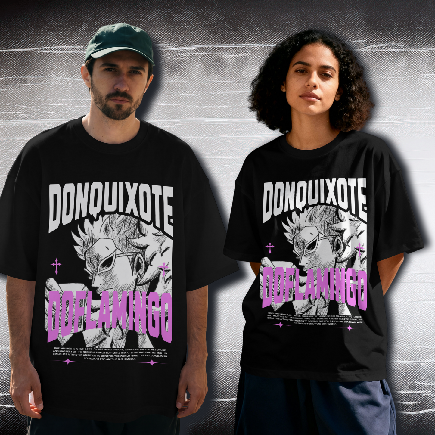 Donquixote Oversized Graphic Tee