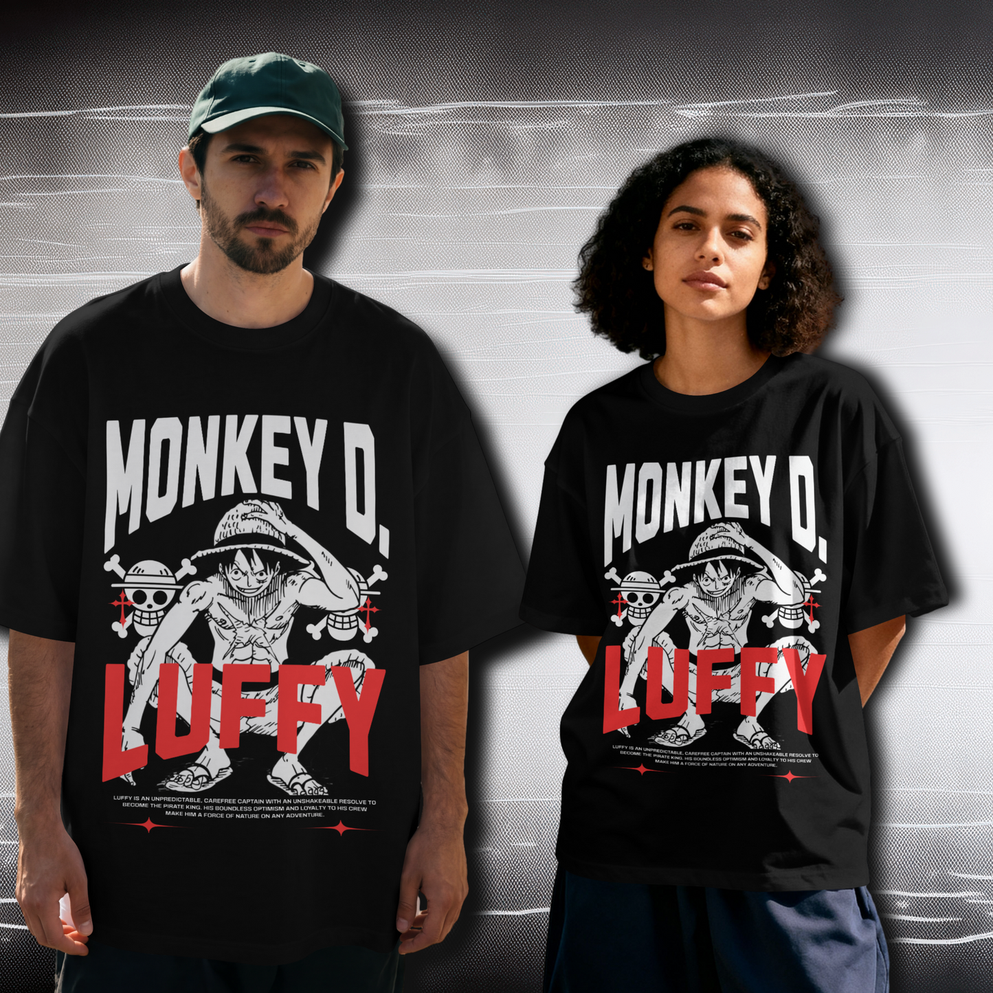 Pirate King Oversized Graphic Tee