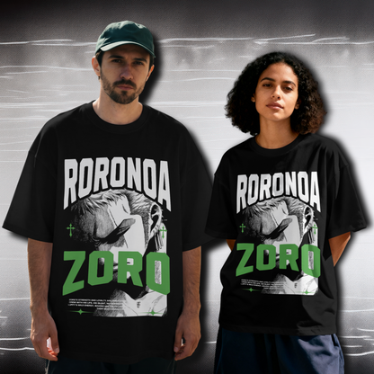 3 Sword Style Oversized Graphic Tee
