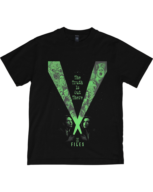 Unisex X-Files Shirt – "The Truth Is Out" UFO Conspiracy Tee