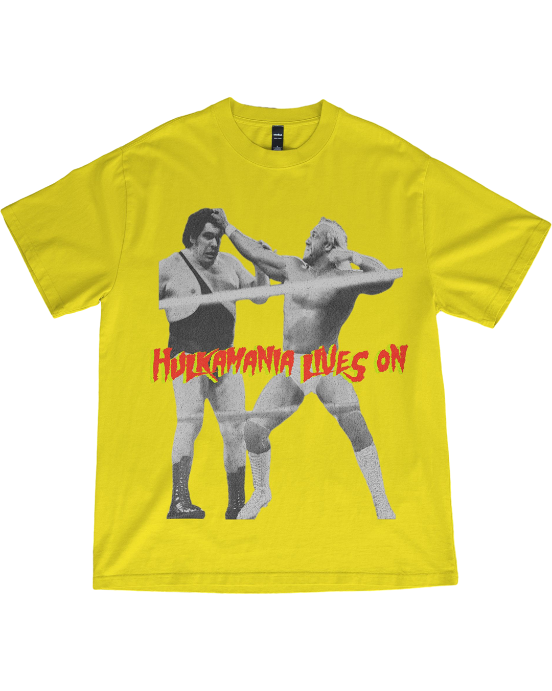 Hulkamania Lives On T-Shirt – Retro Wrestling Tribute Tee