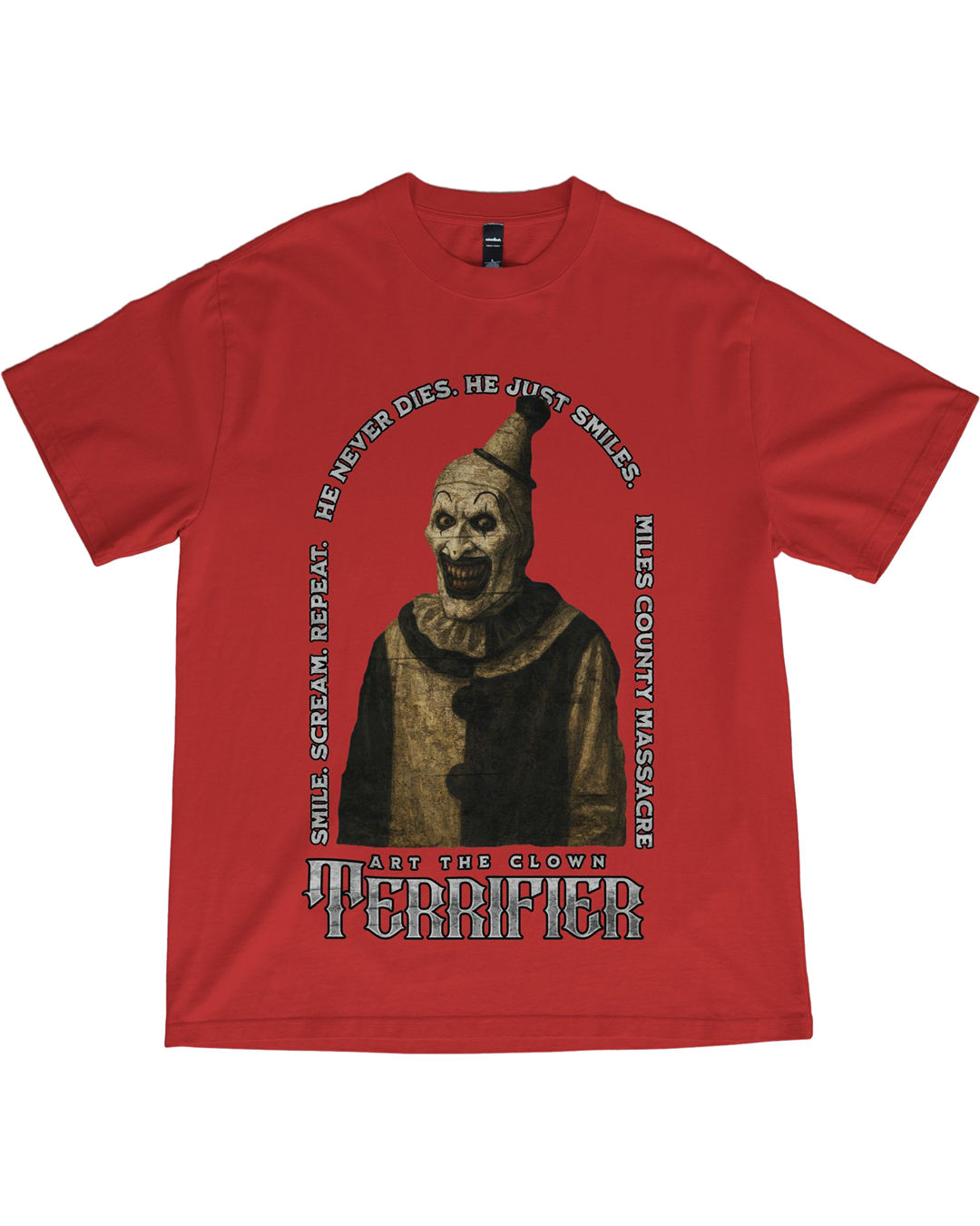 Terrifier Halloween T-Shirt, Mile County Massacre Horror Tee