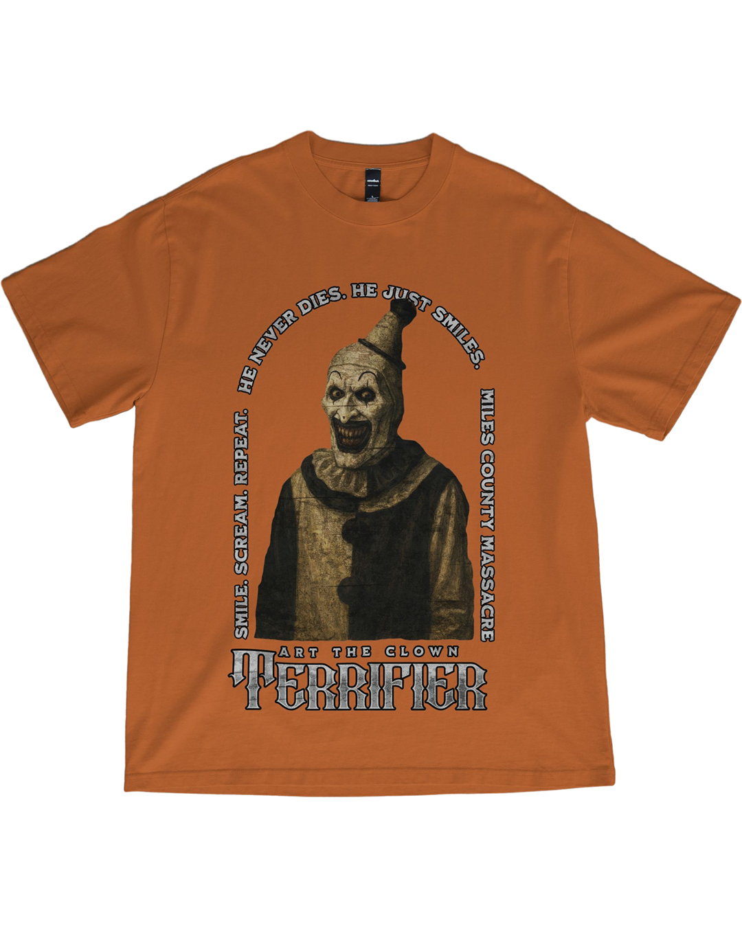 Terrifier Halloween T-Shirt, Mile County Massacre Horror Tee