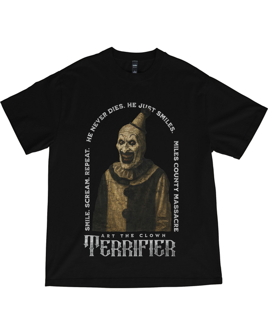Terrifier Halloween T-Shirt, Mile County Massacre Horror Tee