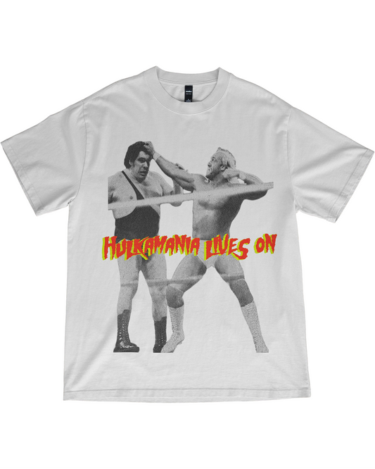 Hulkamania Lives On T-Shirt – Retro Wrestling Tribute Tee